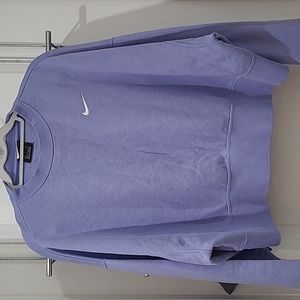 Nike cropped oversized sweatshirt S